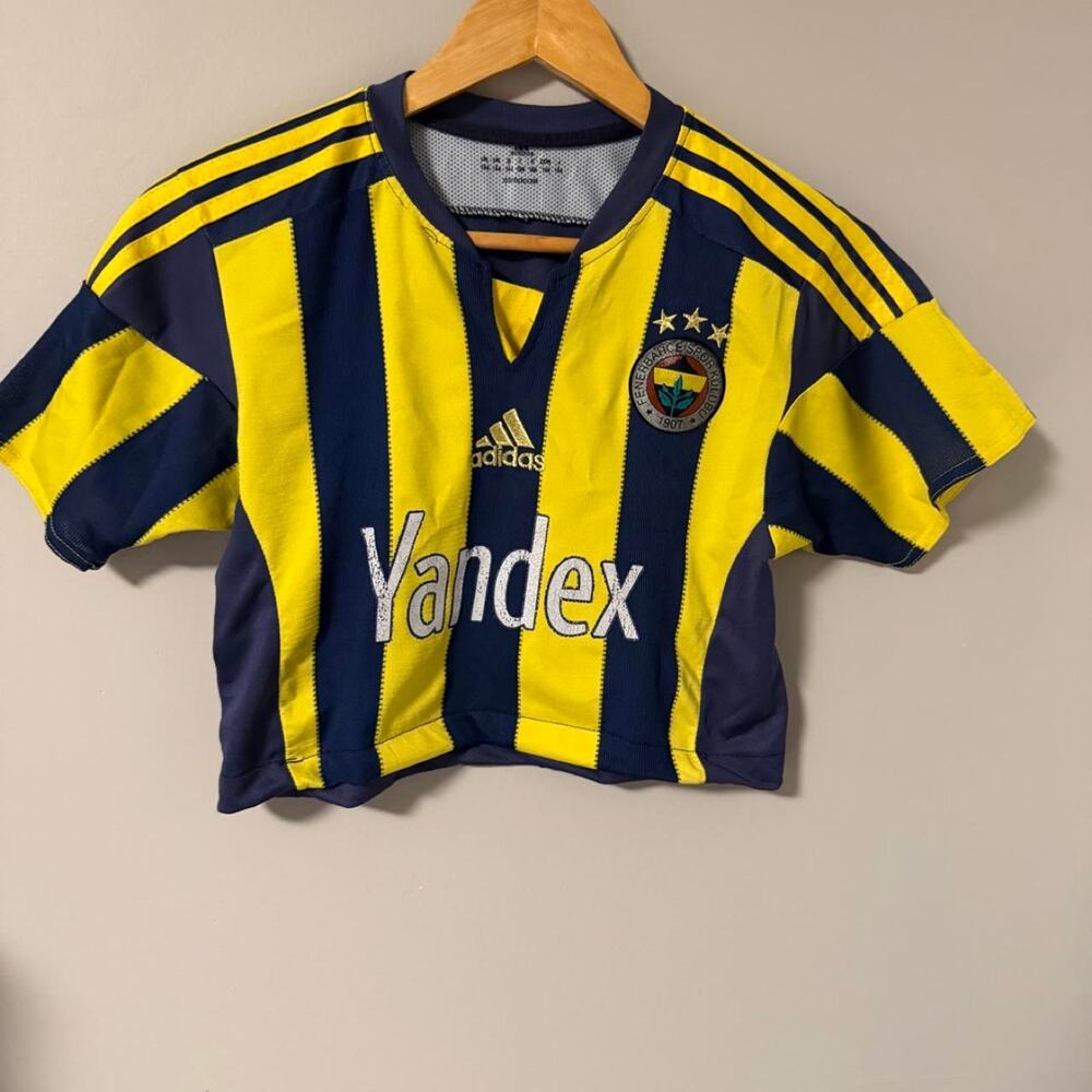 Reworked adidas fenerbahce soccer jersey